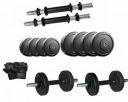Protoner DUMB16KG Rubber Dumbbell Set...
