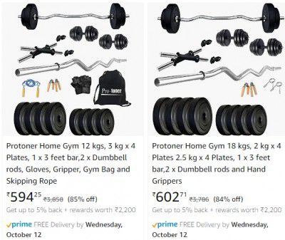 Protoner Home Gym Equipment at Minimum 70% off