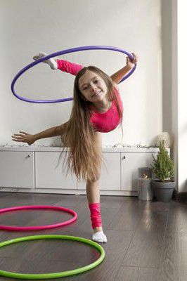 Protoner Hula Hoop Set, 18-36 inch, Jointless Design (18 inch)
