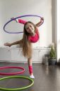 Protoner Hula Hoop Set, 18-36 inch, Jointless Design (18 inch)...