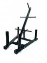 Protoner Olympic Bar and Weight Plates Storage Rack, Plate Stand and bar Holder, Weight Plate Rack with Barbell Holders, Weight Plate Tree Compact Exercise Equipment Storage Rack...