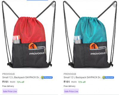 Provogue Backpacks @ Minimum 70% Off
