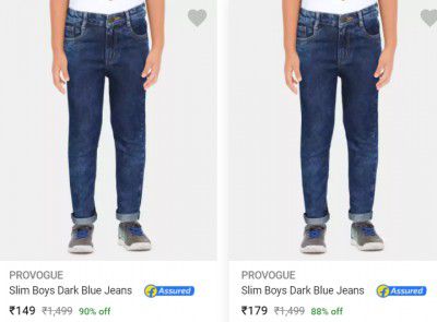 Provogue Kids Jeans Upto 90% Off | Starts @289