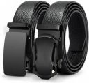 PROVOGUE  Men Black Artificial Leather Belt...
