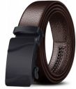 PROVOGUE Men Brown Artificial Leather, Texas Leatherite Belt...