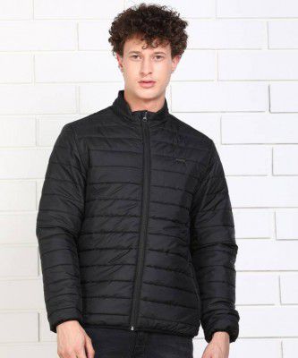 PROVOGUE  Men Solid Quilted Jacket