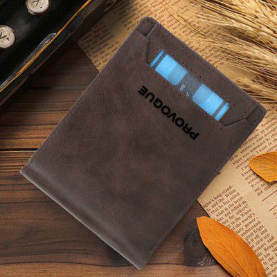 PROVOGUE Men Trendy, Evening/Party, Travel, Casual, Ethnic Brown Artificial Leather Wallet  (6 Card Slots)