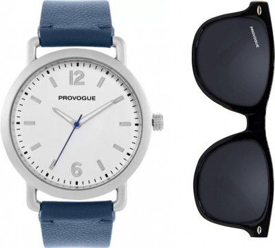 PROVOGUE Premium Watch & Sunglasses Combo – Perfect Gift Set Analog Watch - For Men SK-PG-4059-BLUE-SGCMB