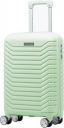 PROVOGUE  Small Cabin Suitcase (55 cm) 4 Wheels - Hard Sided 4 Wheel Spinners, Expandable Bag Trolly - Green...