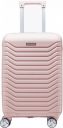 PROVOGUE  Small Check-in Suitcase (55 cm) 4 Wheels - Hard Sided 4 Wheel Spinners, Expandable Bag Trolly - Pink...