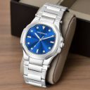 PROVOGUE  Stainless Steel Case Featuring Subtle Blue Dial Details. Analog Watch - For Men PR-GSQ012-BLK-CH...