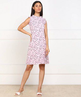 PROVOGUE Women Shift Pink Dress