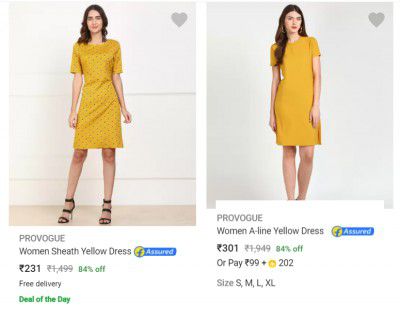 Provogue Women's Dress: up to 84% Off