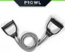 PROWL by Tiger Shroff Double Toning Tube,Exercise & Stretching Resistance Band For Men & Women Workout Resistance Tube  (Grey)...