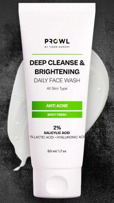 PROWL by Tiger Shroff Facewash 2% Salicylic Acid | Anti Acne | 50ml