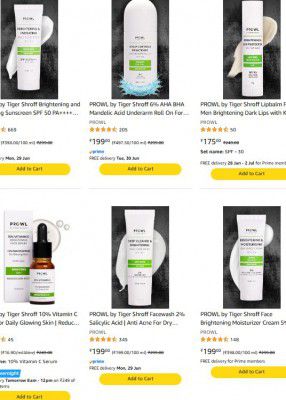 Amazon Loot : Prowl by Tiger Shroff Personal Care Product | Buy 1 Get 1 Free + 30% OFF Coupon Extra  