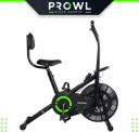 PROWL GT-50 Moving + Fixed Handle Dual-Action with Back Support Dual-Action Stationary Exercise Bike  (Black)...