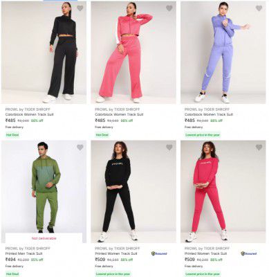 Prowl Tracksuits Upto 88% Off 