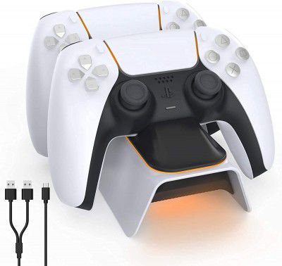 PS5 Controller Charger, for PlayStation 5 Controller Charging Station