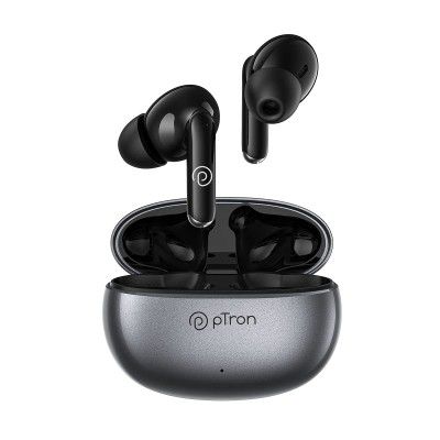 pTron Bassbuds Eon Truly Wireless in Ear Earbuds with Mic
