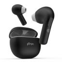 pTron Bassbuds NX in-Ear TWS Earbuds, Bluetooth 5.3 Wireless Headphones, Type-C Fast Charging & IPX5 (Coal Black)...