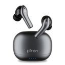 pTron Basspods Encore Quad Mic ENC TWS Earbuds with 50H Playtime, Immersive Sound, in-Ear Bluetooth 5.3 Headphones, Type-C Fast Charging, Voice Assistant, Touch Controls & IPX4 Water Resistant (Grey)...