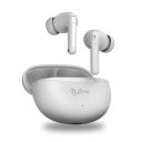 pTron Basspods P481 TWS Earbuds with TruTalk AI-ENC Calls, Type-C Fast Charging & IPX4 (Pearl White)...