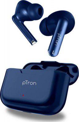 PTron Basspods P81 TWS Earbuds, 32H Playtime