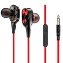 pTron Boom Evo 4D in-Ear Dual Driver Wired Headphones with Mic...