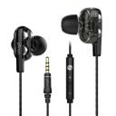pTron Boom Ultima V2 Dual Driver, in-Ear Gaming Wired Headphones with in-line Mic...
