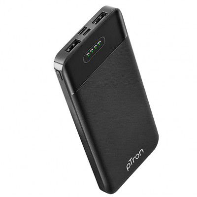 pTron Dynamo Lite 10000mAh Li-Polymer Power Bank, Made in India, 10W