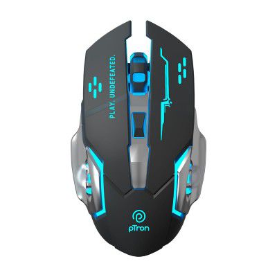 pTron Flick M2 Wireless Gaming Mouse w/RGB Lights