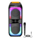 pTron Fusion Beats V2 40W Karaoke Bluetooth Party Speaker (Royal Black)...