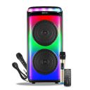 pTron Fusion Party Pro 100W Karaoke Bluetooth Party Speaker (Black)...