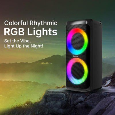 pTron Fusion Saga 48W Bluetooth Party Speaker (Black)
