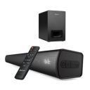 pTron Jazz Pro 160W Soundbar with Wired Subwoofer for TV, 2.1 CH, Cinematic Sound & LED Display (Black)...