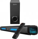 PTron Jazz Pro X1 with 240W Cinematic Sound, 3 EQ Modes, Punchy Bass, HDMI ARC Port 240 W Bluetooth Soundbar (Black, 2.1 Channel)...