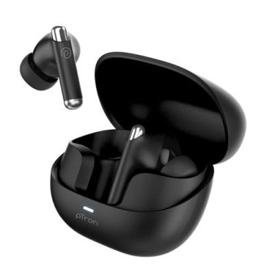 pTron  Zenbuds Evo X5 34dB ANC TWS Earbuds (Black)