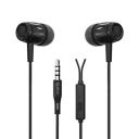 pTron Pride Indie in-Ear Wired Earphones with Mic, Stereo Sound, 10mm Drivers, Snug-fit Design, Passive Noise Cancellation, in-line Controls, Universal 3.5mm Aux & 1.2m Tange-Free Cable (Black)...