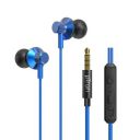 pTron Pride Lite in-Ear Wired Earphones with in-line Mic, 10mm Dynamic Driver, Immersive Sound, Metal Buds, Compatible with 3.5mm Aux Port & 1.2m Tangle-Free Cable (Blue)...