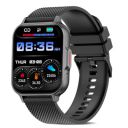 pTron Reflect Classic 2.01 inch Square Dial Smartwatch, Bluetooth Calling (Black)...