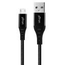 pTron USB-A to Micro USB 3A Fast Charging Cable compatible with Android Phones/Tablets, 480mbps Data Transfer Speed, Made in India, Solero MB301 Tangle-free USB Cable (Nylon Braided, 1.5M, Black)...