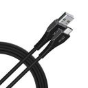 pTron USB-A to Type-C 2.4A Fast Charging Cable compatible (Round, 1M, Black)...