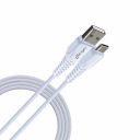 pTron USB-A to Type-C 2.4A Fast Charging Cable (Round, 1M, White)...