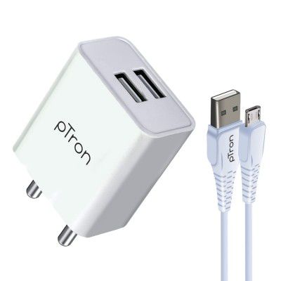 pTron Volta Dual Port 12W Smart USB Charger Adapter
