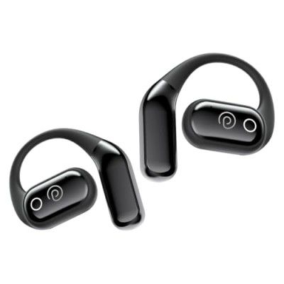 pTron Zenbuds Evo X2 Pro Open Ear Wireless Earbuds, 60H Playtime, & Type C Fast Charging (Jet Black)