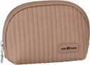 RRK IMPORT AND EXPORT Stylish PU Leather Cosmetic Bag for Makeup, Toiletries & Travel (Brown)...