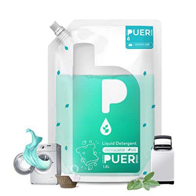 PUER Natural Liquid Detergent, Advance Care, 1.8L