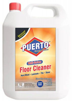 Puerto Disinfectant Surface & Floor Cleaner, (Jasmine) - 5 Ltr (Pack of 1)