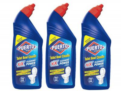 Puerto Disinfectant Toilet Cleaner, Original- 1 Ltr (Pack of 3)